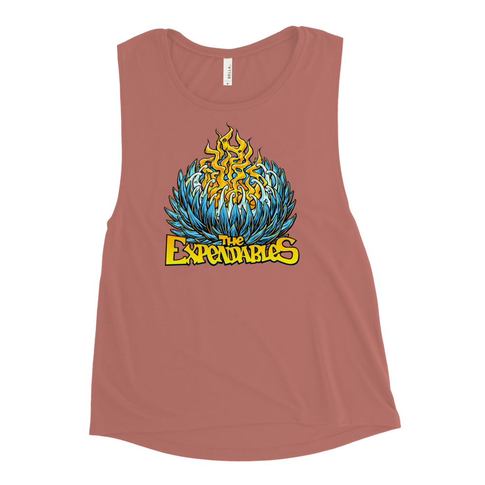 The Expendables - Lotus Ladies’ Muscle Tank