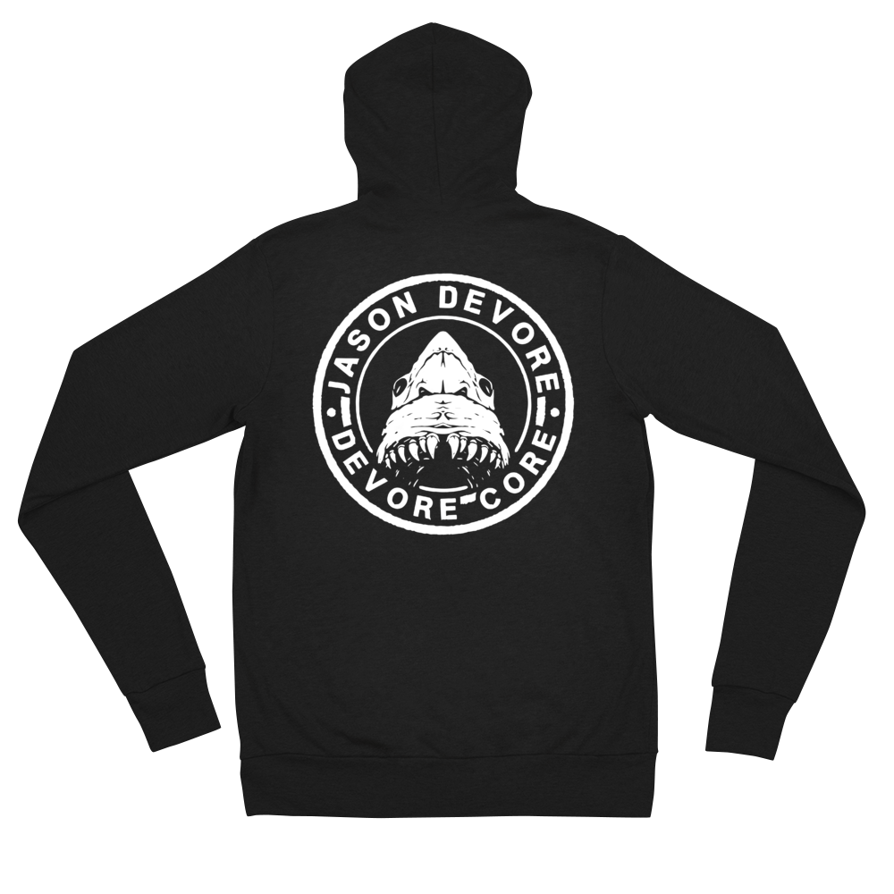 Jason DeVore - DeVore Core Unisex zip hoodie