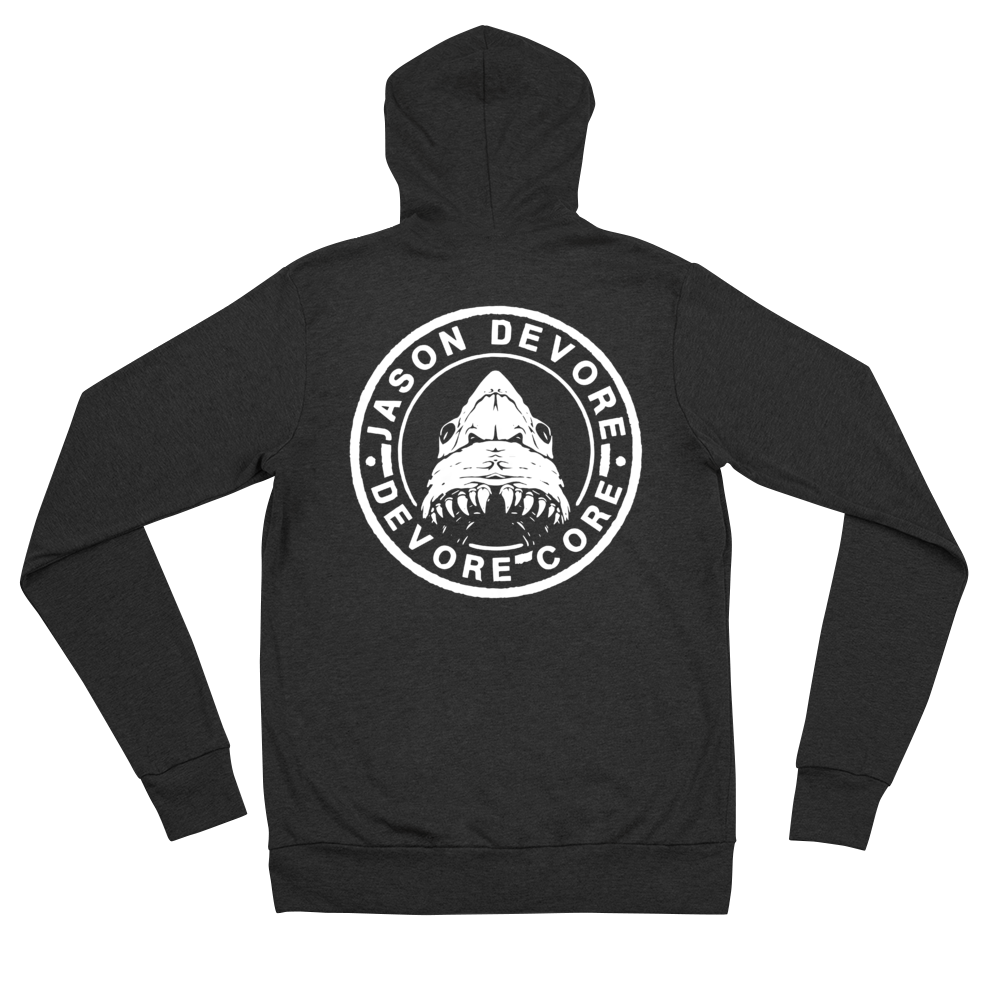 Jason DeVore - DeVore Core Unisex zip hoodie