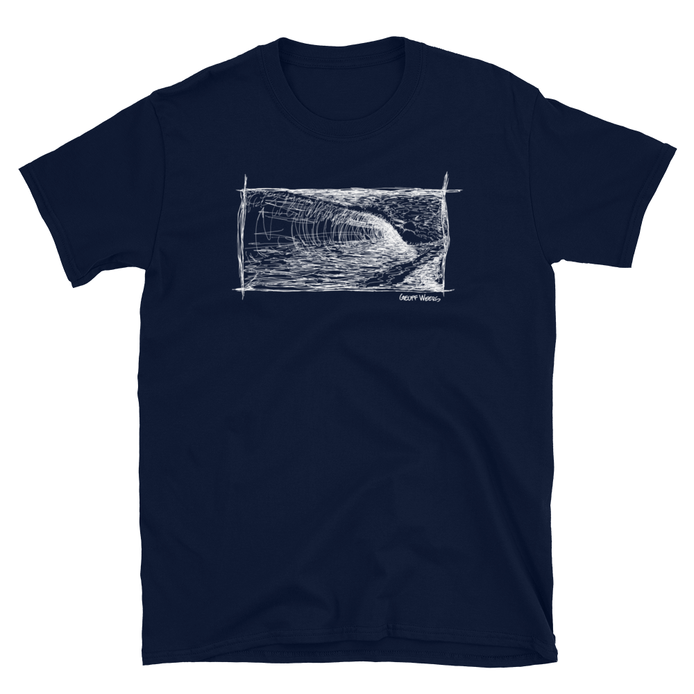 Geoff Weers - Waves Dark Short-Sleeve Unisex T-Shirt