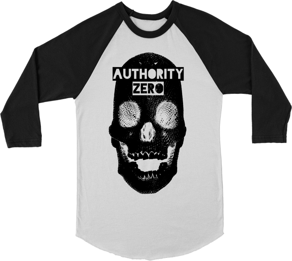 Authority Zero - New Skull Baseball Tee