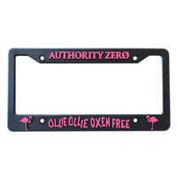 Authority Zero - Ollie Ollie Oxen Free License Plate Frame