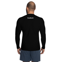 The Expendables - Surfman Cometh All Black Men's Rash Guard