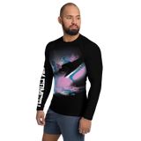 The Expendables - Surfman Cometh All Black Men's Rash Guard