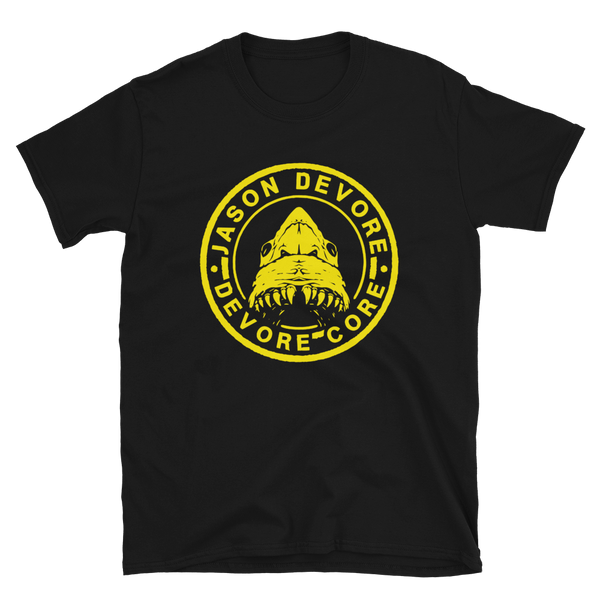 Jason DeVore - DeVore Core Yellow Logo Short-Sleeve Unisex T-Shirt
