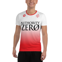 Authority Zero - White/Red Soccer Jersey
