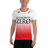 Authority Zero - White/Red Soccer Jersey
