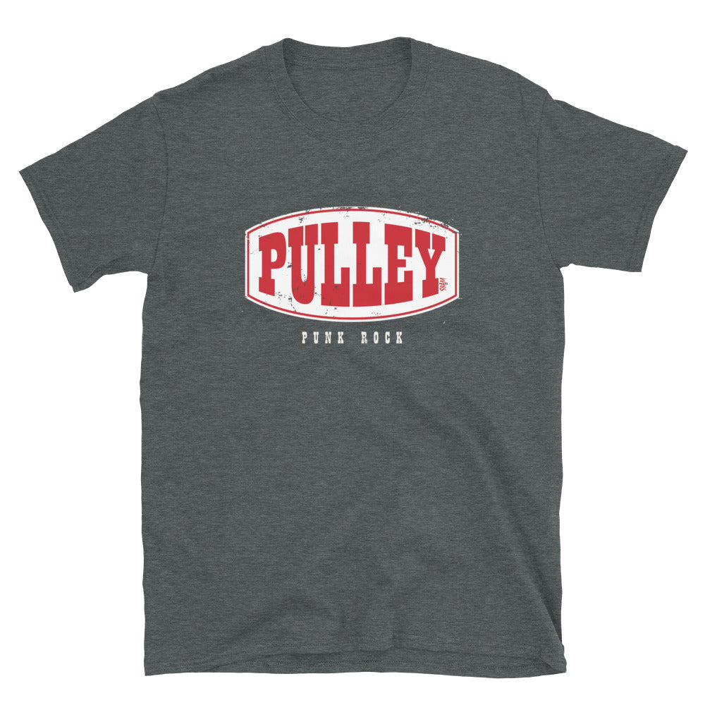 Pulley - Distressed Logo Short-Sleeve Unisex T-Shirt