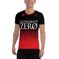 Authority Zero - Black/Red Soccer Jersey