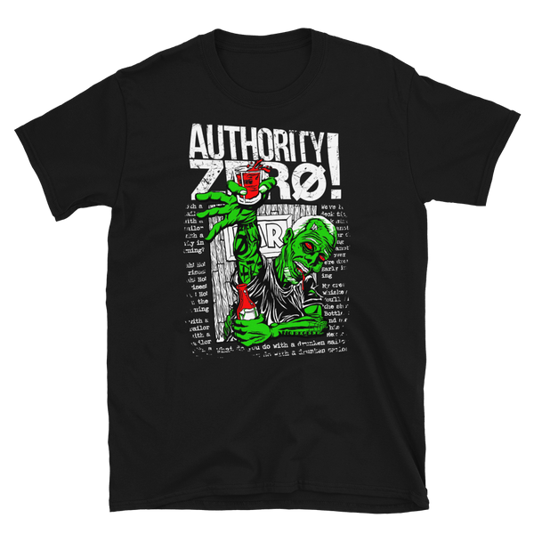 Authority Zero - Zombie Short-Sleeve Unisex T-Shirt