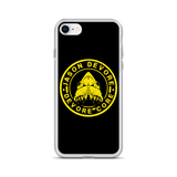 Jason DeVore - Devore Core Yellow Shark Logo iPhone Case