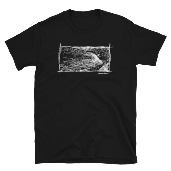 Geoff Weers - Waves Dark Short-Sleeve Unisex T-Shirt