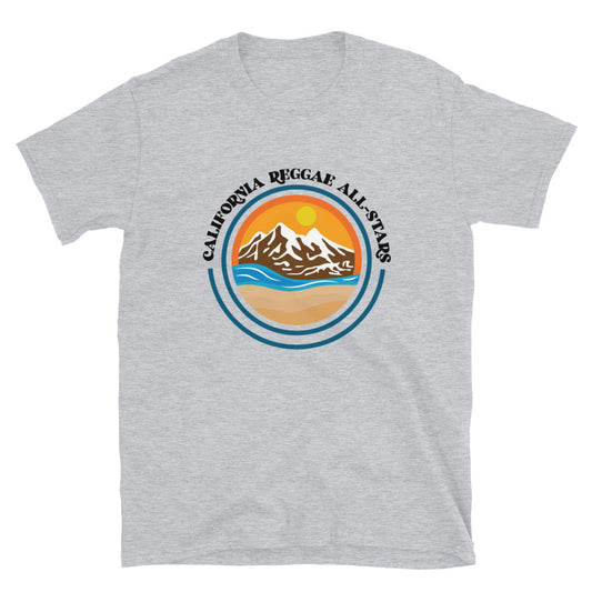 California Reggae All-Stars - Circle Logo Short-Sleeve Unisex T-Shirt
